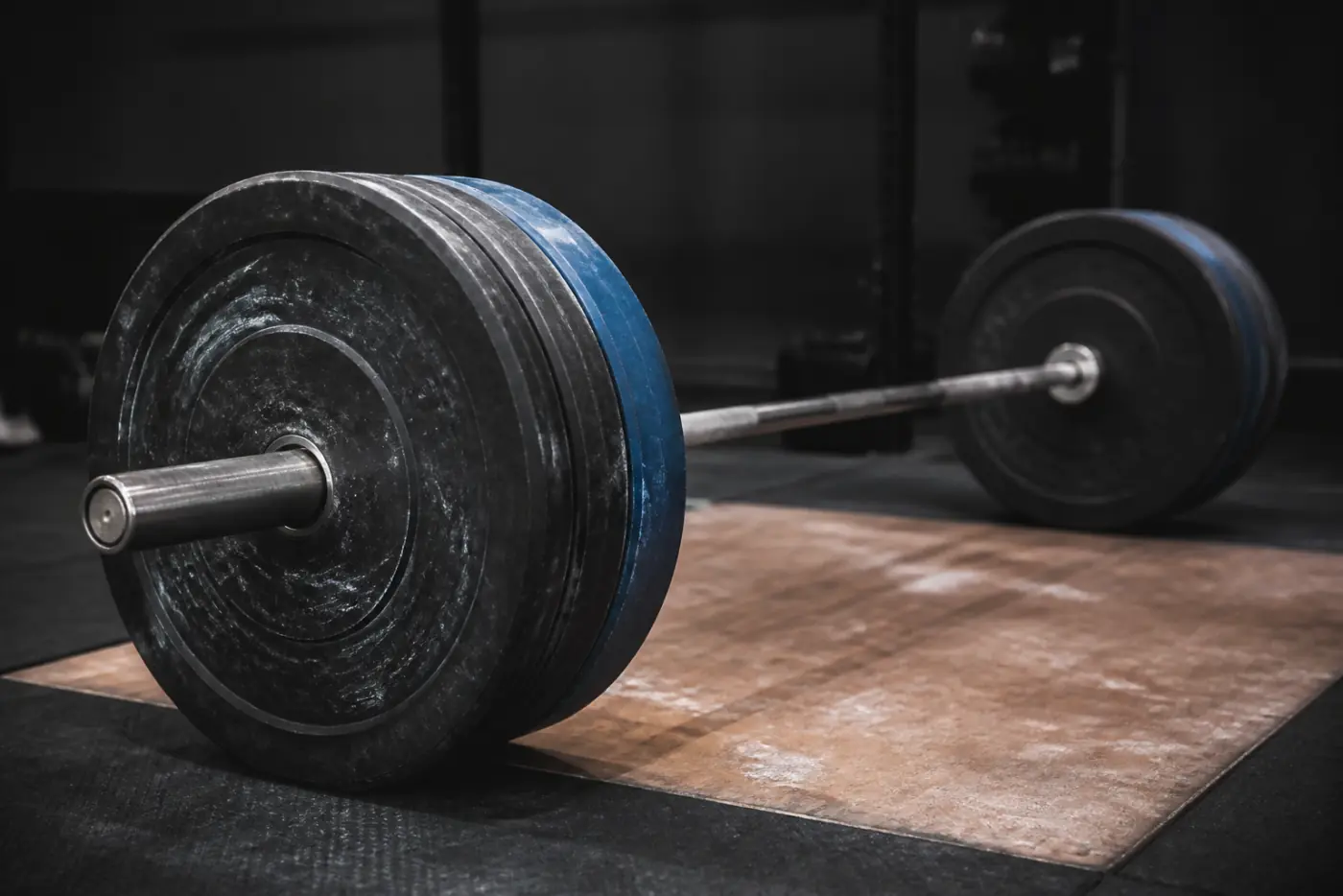 Barre olympique et disques